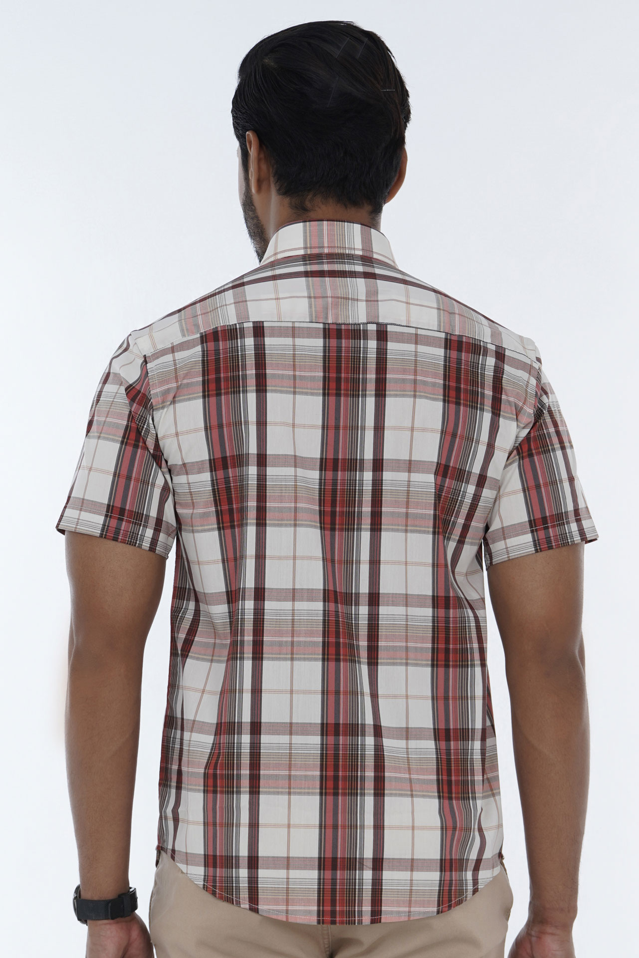 Men's Short Sleeve Button Down Casual Shirt