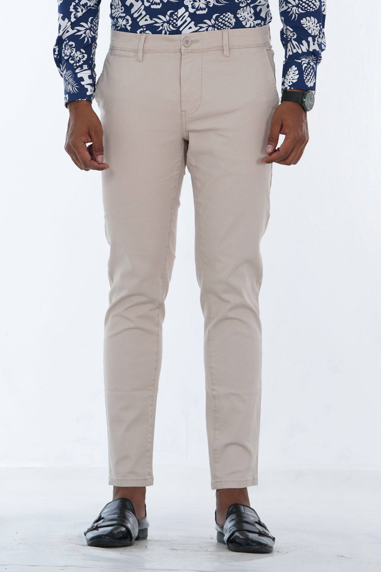 Men's Twill Slim-Fit Straight Leg Chino Pant