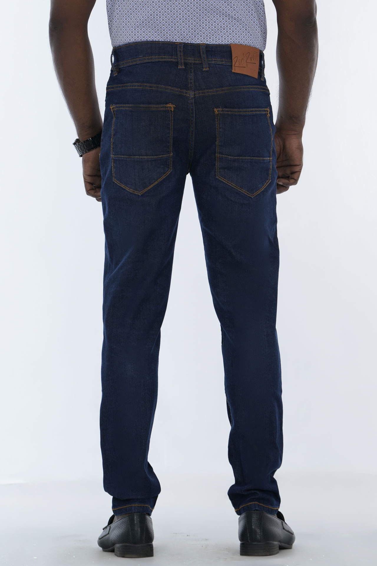 Red Rover Men's Regular Slim-Fit Denim Jean Pant